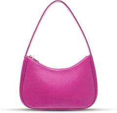 Women's Shoulder Bags, Small Hobo Tote Elegant Clutch Purse with Zipper Closure