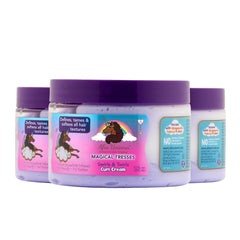 MAGICAL TRESSES’ by Afro Unicorn - Swirls & Twirls Curl Cream - Defining Hair Care for All Curl Textures, 12 fl oz