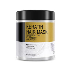 Collagen Hair Mask for Damaged Hair - Deep Repair Conditioning Argan Oil Treatment for Curly or Straight Thin Fine Hair 100ml