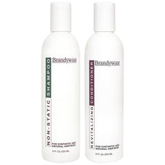 Brandywine Non Static Shampoo & Revitalizing Conditioner 8 Ounce, Value Pack Bundle 2 items