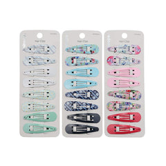 minihope snap hair clips for women, .snap clips for grils,Surface metal flash powder,5cm,24 Count (Pack of 1)…