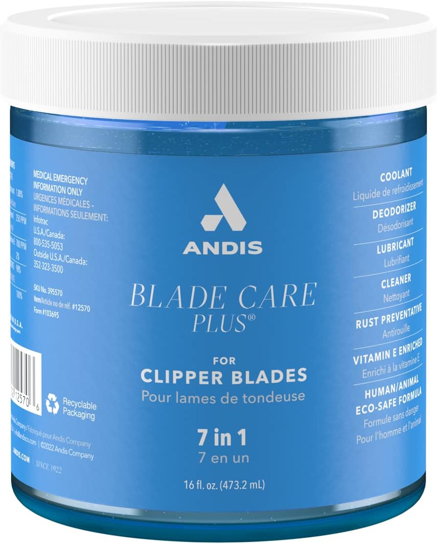 Andis Blade Care Plus Dip Jar, 16 oz