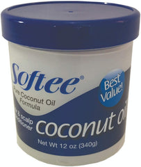 Softee Coconut Oil Hair & Scalp Conditioner - 5oz