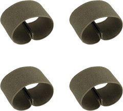 TACNEX Elastic Belt/Strap Keepers Organizers 1.75"-2" Wide Web Waistband Stays Loop Backpack Strap Holder Retainer Band