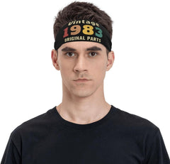 Sports Sweatband Headband Sport Wristband Absorbent, Comfortable for Men & Women All Athletic Activities