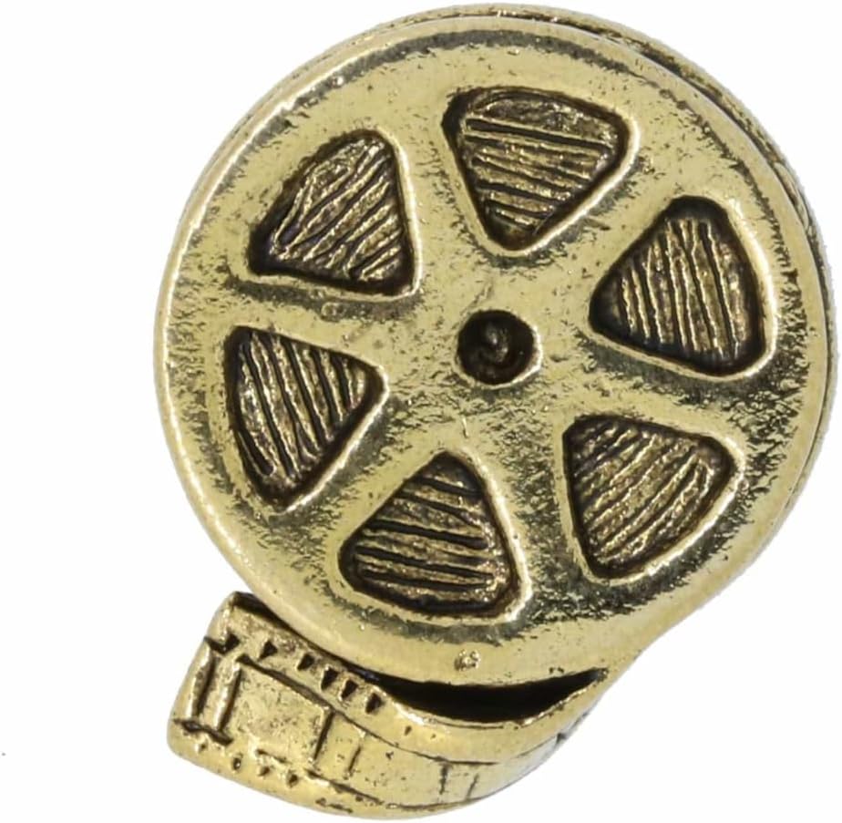 Jim Clift Design Film Reel Gold Lapel Pin