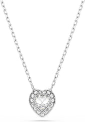 Swarovski Ariana Grande Collection, Clear Crystal & Pearls, Rhodium Finish, Necklaces, Earrings and Bracelets