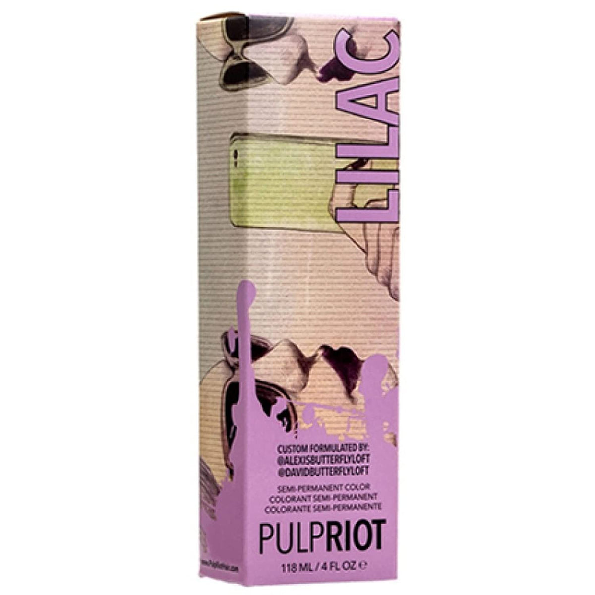 Pulp Riot Semi-Permanent Neon Electric Hair Color 4oz- BLUE MUSE