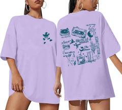 Oversized Concert Album Shirts Rock Band Tees for Women Hip Hop Gifts for Concert Lovers Music Festival Outfits Tops