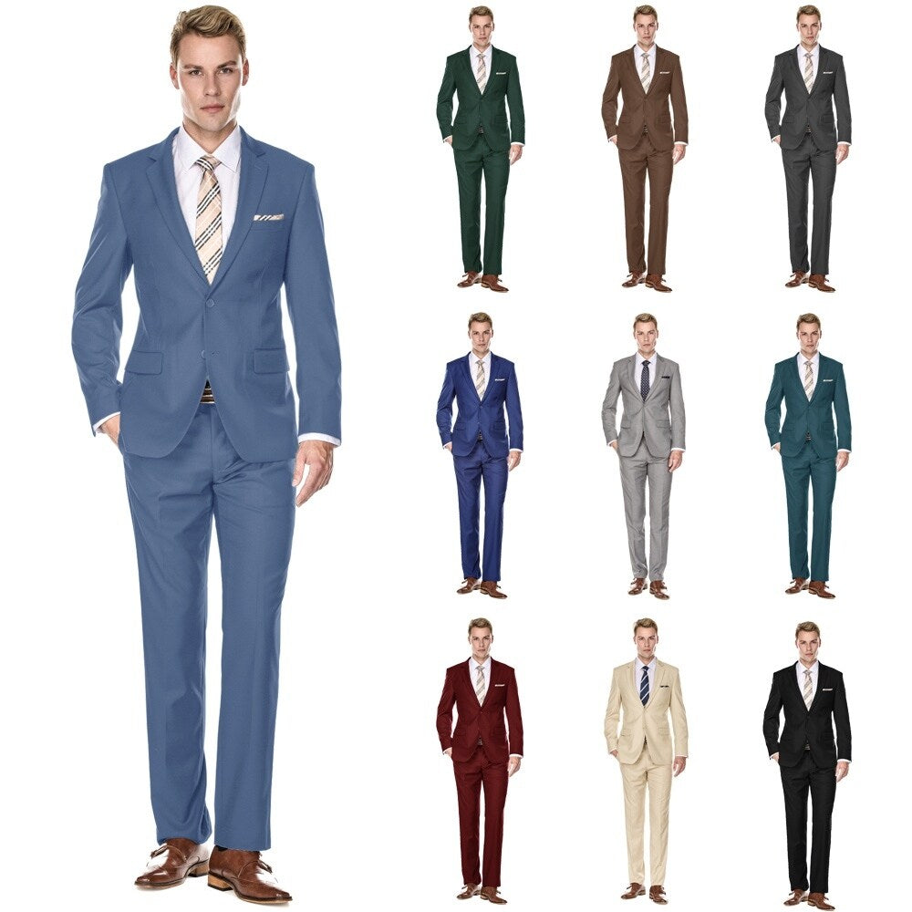 Braveman Men's Classic Fit Two-Piece Suit
