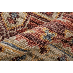 Grand Bazaar Foxboro Hand Knotted Medallion Transitional Area Rug