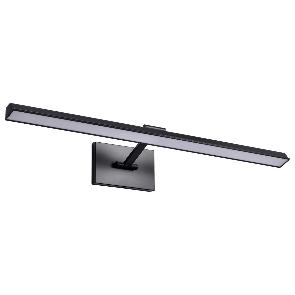 Hazel 3 Foot LED Picture Light 3 CCT Selectable Black Finish Acrylic Lens