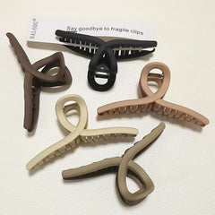 5 Inch Extra Large Claw Clips, 13 cm No Slip Matte Jumbo XL Hair Clips for Thick Long Curly Hair, Big Hair Claw Clips, 2 Pack