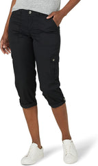 Lee womens Ultra Lux Comfort With Flex-to-go Cargo Capri Pant