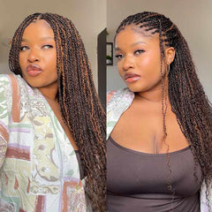 QVR Afro Kinkys Bulk Human Hair for Dreadlocks Extensions Repair Locs, Twist Braiding Afro Kinky Human Hair for Locs 1 Pack 50 Gram Natural Black Color 12 inches