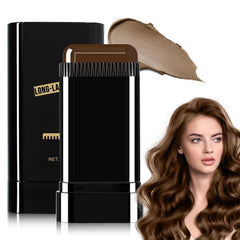 Safe and Convenient Comb Hair Dye, Waterproof and Sweat-Proof Hair Dye Comb, Portable Hair Colouring Comb, 2 in 1 Instant Dye for Women & Men (Coffee)