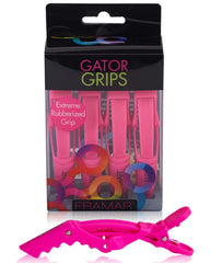 FRAMAR Neutral Alligator Clips For Hair Styling 10 Pack – Professional Alligator Hair Clips For Women, Hair Clip For Women, Salon Hair Clips For Styling – Firm Hold Without Slipping
