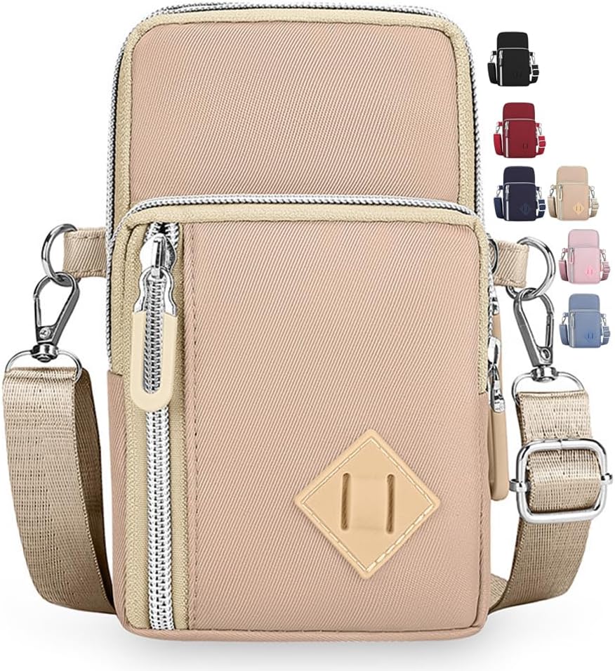 Small Crossbody Bags for Women, Mini Cell Phone Purses Wristlet Wallets Shoulder Bag Arm bag Travel Pouch for Women and Men