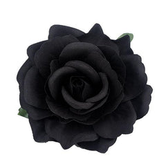 Hair Flower Clips Brooch Boutique Hair Accessories Bohemia Hairpins for Women Girls (Rose)