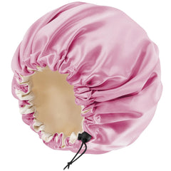 Satin Silk Bonnet For Curly Hair Bonnet Braid Bonnet For Sleeping Bonnets For Women Large Double-layer Adjustable