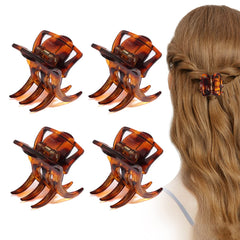 6 Pieces Hair Claw Clips, Morhom 1.3 Inch Jaw Clips for Thick or Medium Hair