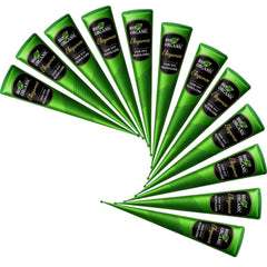 100% Natural Ready to Use Henna Paste Hair Color (Medium Brown, Pack of 3)