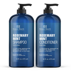 Botanic Hearth Tea Tree Shampoo And Conditioner Set | With 100% Pure Tea Tree Oil, For Itchy And Dry Scalp, Sulfate/Paraben Free | For Men And Women | 16 Fl Oz Each