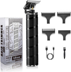 Ufree Hair Trimmer & Beard Trimmer for Men Professional, Electric Razor Shavers for Men, T Blade Precision Edgers Liners, Barber Clippers for Hair Cutting Mustache Facial, Mens Gifts