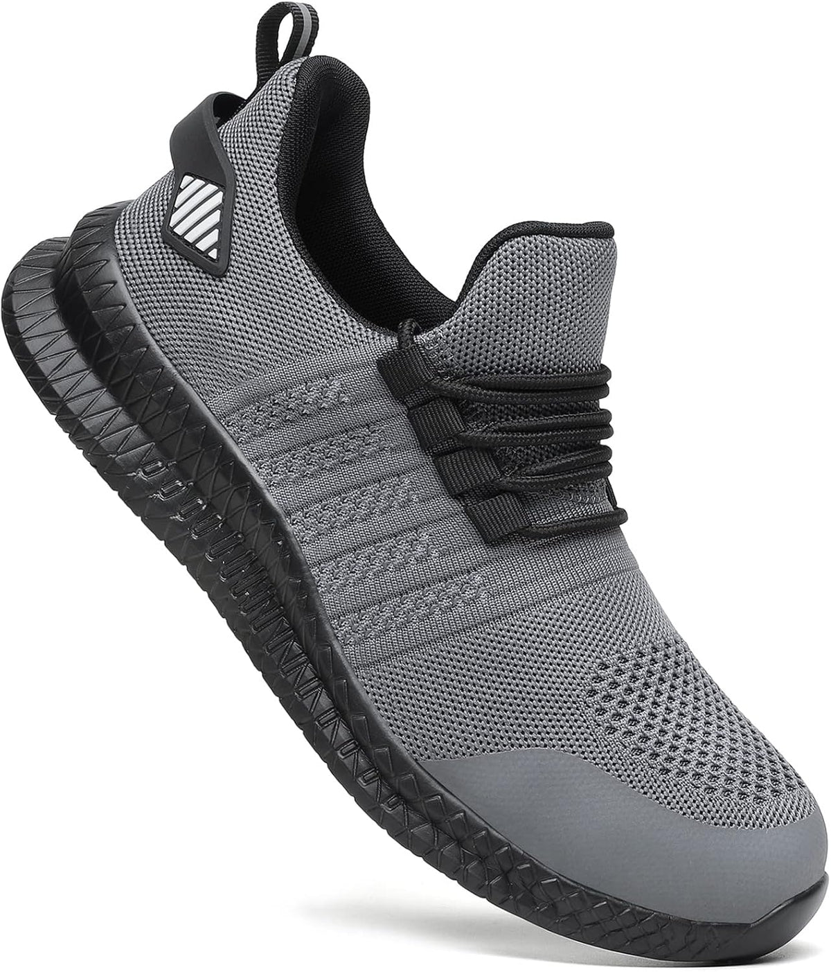 Steel Toe Shoes for Men and Women Comfortable Lightweight Work Safety Shoes Puncture Proof Slip Resistant Indestructible Sneakers Construction Work Utility