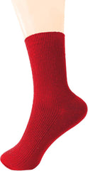 Womens Ribbed Knit Socks Cotton Athletic Running Casual Crew Socks