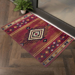 Tribes GC_YLS4002 Red Southwest Area Rug