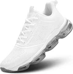 Womens Walking Running Shoes Air Cushion Basketball Sneakers Fashion Tennis Breathable Sport Gym Fitness Cross Trainers Shoes