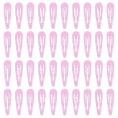 40 Pcs 2 Inch Gold Metal Snap Hair Clips No Slip Hair Barrettes For Women Hair Accessories(Gold)