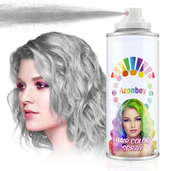 Black Hair Spray,Temporary Hair Color Wax,Azonbey Hair Wax Dye Pomades,Washable Root Touch Up Hair Color Natural Hair Dye for Party,Hollowen,Cosplay. (Black, 120ml)