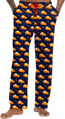 Men Halloween Pajama Pants Elastic Waist Lounge Pants