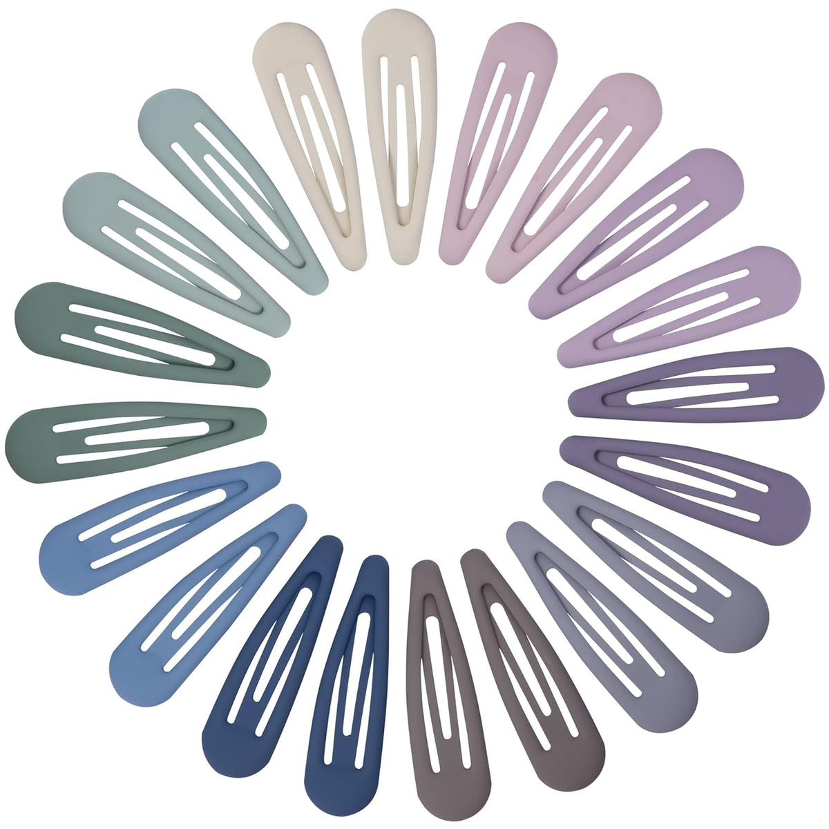 Small Hair Barrettes For Women No Slips Metal Snap Clips For Thin And Fine Hair,Matte Black Tortoiseshell,20 PCS,1.97 x 0.5 Inch.