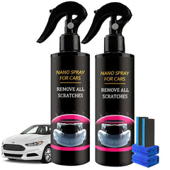 120ml Nano Car Spray, Nano Scratch Remover, 2025 New NanoSpray for Cars, Fast Repair Scratches Repairing Polish Cleaners, Suitable for Surfaces of All Cars (2PCS)