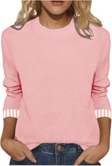 3/4 Length Sleeves Tops for Women Classic Crewneck Tunic Top Loose Comfy T-Shirts Blouse Dressy Casual Shirts