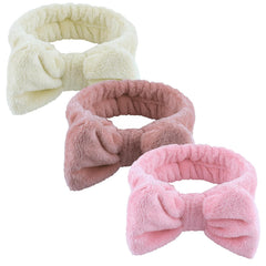 WSYUB Spa Headband,Makeup&Skincare Headbands,Headband for Washing Face,Teen Girls Fuzzy Hair Bands for Women