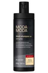Zero Gray Black Hair Shampoo 3.52 oz - Natural Darkening Color Shampoo Dye for Hair & Scalp | Age-Defying & Volumizing Grey Shampoo that Reduces Hair Breakage - No Animal Trials
