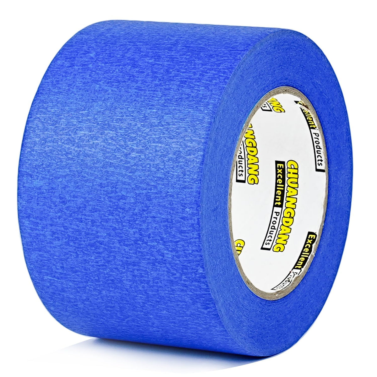 1 Roll,Blue Painters Tape,3inches x 60yards,3D Printing Tape for Laser Cutting,Labeling,3D Printing Bed,Decoration,Wide Masking Tape for Painting,Protect The Wall,No Residue,Removes Easily