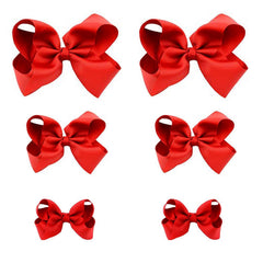 Halloween Bows for Girls,6PCS Hand-made Grosgrain Ribbon Hair Bows Alligator Clips Hair Accessories for Little Teen Toddler Girls Kids (Halloween Pink)