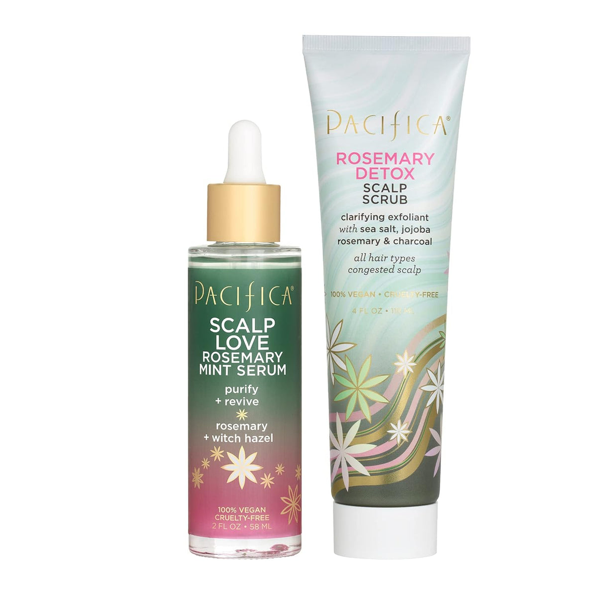 Pacifica Scalp Detox Tonic – Rosemary Apple Cider Scalp Exfoliator - Scalp Scrub w/ Salicylic Acid for Clarifying Build Up & Purifying - Itchy, Dry Scalp Treatment , Vegan & Cruelty-Free, 5 oz