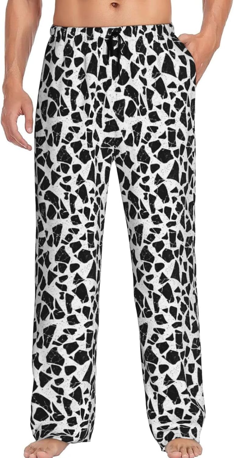 Men'S Comfy Pajama Pants Stretch Sleepwear Lounge Pants With Pockets & Drawstring