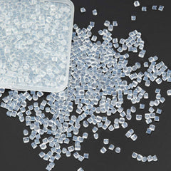 4600Pcs Italian Keratin Glue Granule Pellets Transparent Keration Glue Granule Bead for Hot Fusion Nail/I Tip Hair Extensions