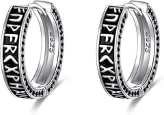 YFN Hoop Earrings Sterling Silver Huggie Hoop Earrings Jewelry Gifts for Women Men