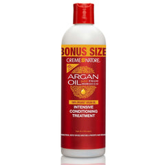Creme of Nature, Argan Oil for Hair, Intensive Conditioning Treatment, Argan Oil of Morocco, Moisturizing Hair Care, 12 Fl Oz