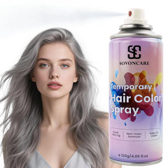Emerald Green Temporary Hair Color Spray, SOVONCARE Natural Hair Wax Dye Spray for Kids Halloween, Christmas Party, Cosplay -On 1-Day Washable 120ML