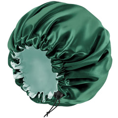 Satin Silk Bonnet For Curly Hair Bonnet Braid Bonnet For Sleeping Bonnets For Women Large Double-layer Adjustable