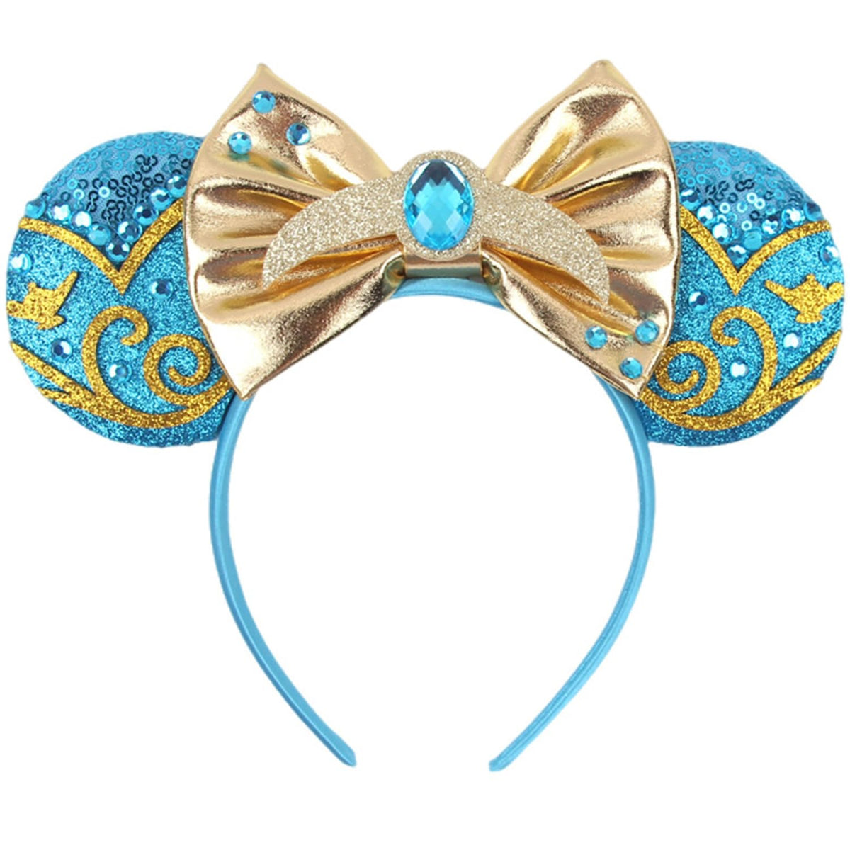 MADO Mike James mouse ears headband for women adults kids,Park mini ears headbands for women kids girls (monster-a)